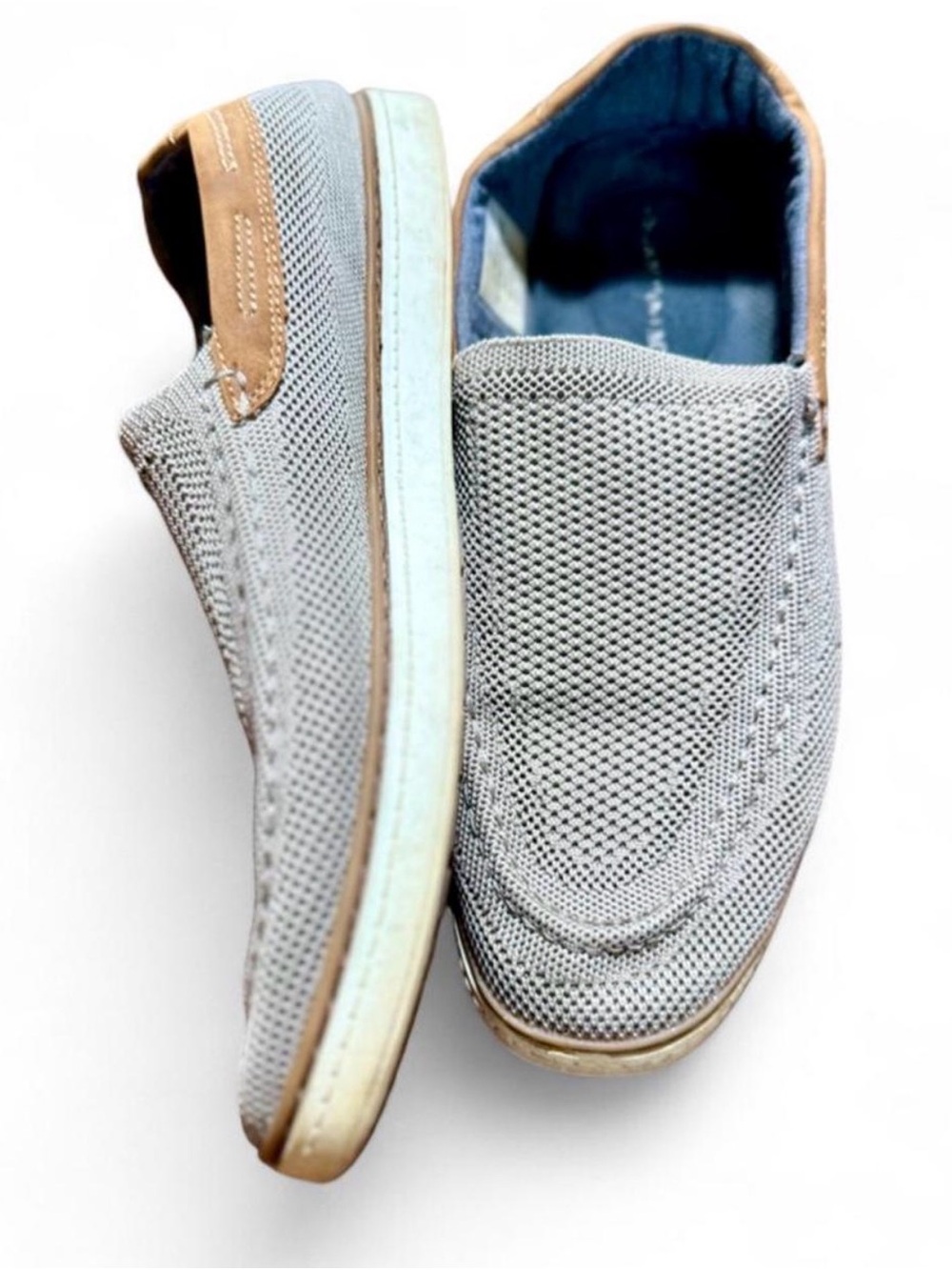Crown Vintage Men's Knit Slip-On Loafers